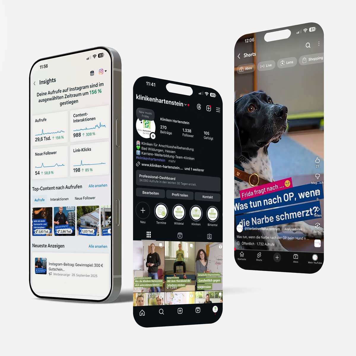 Social Media Content von thinkfox marketing
